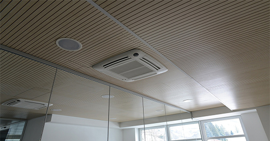 akustik klasik tavan kaplama panelleri