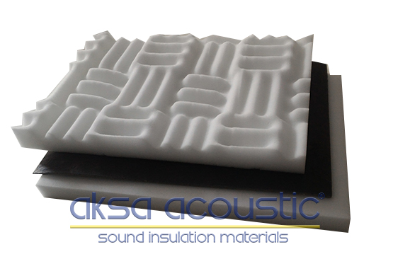 bariyerli akustik süngerler basotect