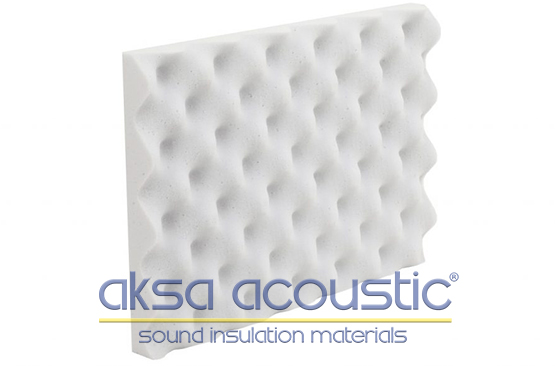 basotect melamin akustik yumurta süngeri